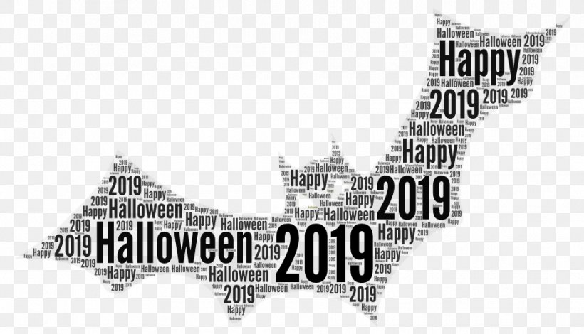 Happy Halloween Text, PNG, 933x535px, Happy Halloween 2019, Bat, Brand, City, Logo Download Free