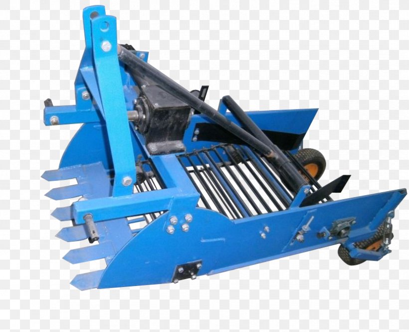 Potato Harvester Agricultural Machinery Tractor, PNG, 828x672px, Potato Harvester, Agricultural Machinery, Carrot Harvester, Company, Crop Download Free