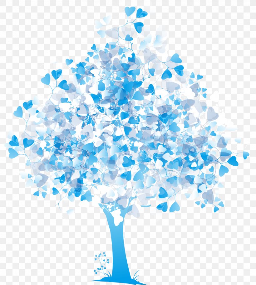 Tree Photography Drawing Clip Art, PNG, 1612x1790px, Tree, Blue, Branch, Drawing, Flower Download Free