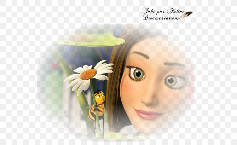 Renée Zellweger Bee Movie Vanessa Bloome Barry B. Benson YouTube, PNG, 600x500px, Watercolor, Cartoon, Flower, Frame, Heart Download Free