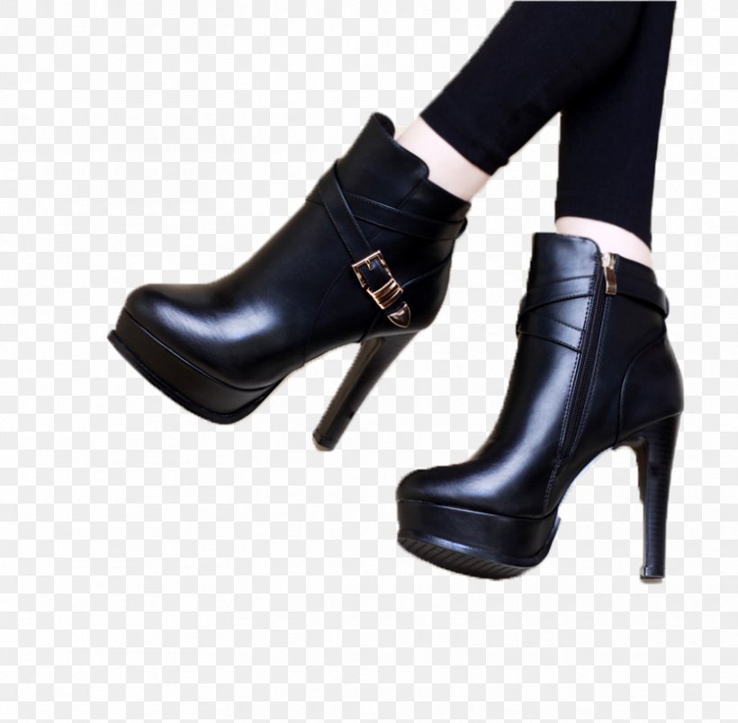Boot High-heeled Footwear Shoe Leather Zipper, PNG, 834x818px, Boot, Absatz, Ankle, Belt, Buckle Download Free