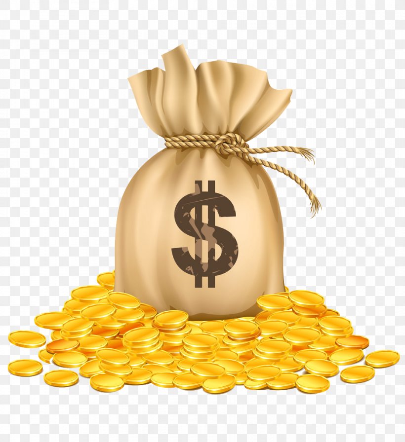 Money Bag Coin Gold, PNG, 937x1024px, Money Bag, Bag, Coin, Commodity, Currency Money Download Free