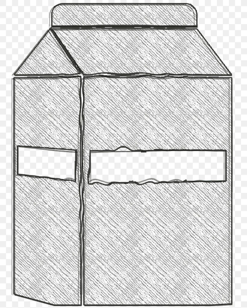 Breakfast Icon Food Icon Milk Box Icon, PNG, 748x1022px, Breakfast Icon, Black, Black And White, Drawing, Fence Download Free