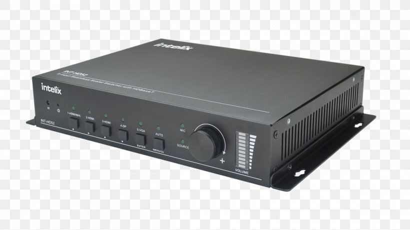 HDMI HDBaseT DisplayPort VGA Connector RF Modulator, PNG, 1200x675px, Hdmi, Adapter, Audio, Audio Equipment, Audio Receiver Download Free