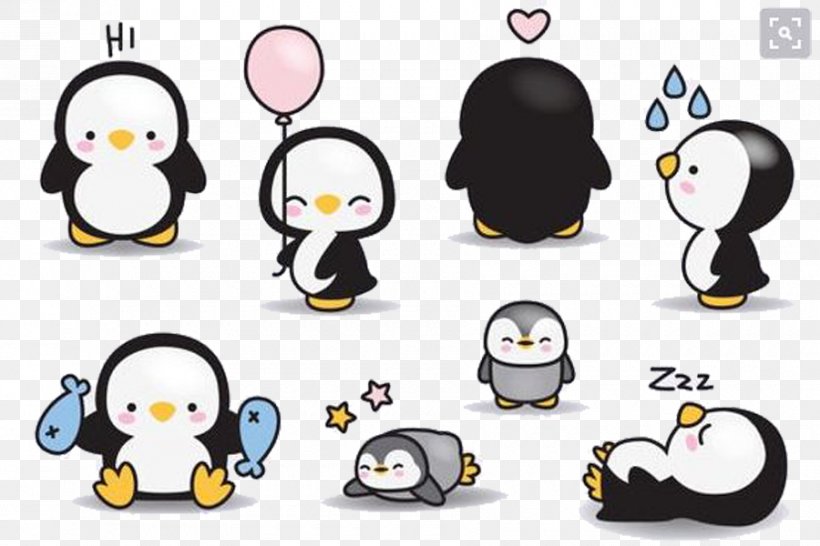 Penguin Hello Kitty Cuteness Clip Art, PNG, 900x600px, Penguin, Animal, Baby Penguins, Bird, Child Download Free
