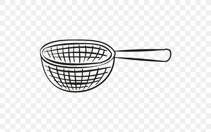 Colander Drawing, PNG, 512x512px, Colander, Basket, Bathroom Accessory, Black And White, Cookware Download Free