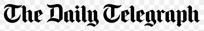 The Daily Telegraph United Kingdom The Times Newspaper Logo, PNG, 2000x308px, Daily Telegraph, Bbc News, Black, Black And White, Brand Download Free