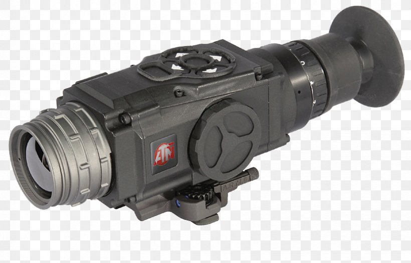 Thermal Weapon Sight Night Vision Thermographic Camera Telescopic Sight American Technologies Network Corporation, PNG, 828x531px, Thermal Weapon Sight, Binoculars, Camera Lens, Flir Systems, Forward Looking Infrared Download Free