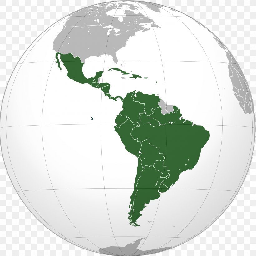 Latin America United States South America Romance Languages, PNG, 2000x2000px, Latin America, Americas, Globe, Green, Language Download Free
