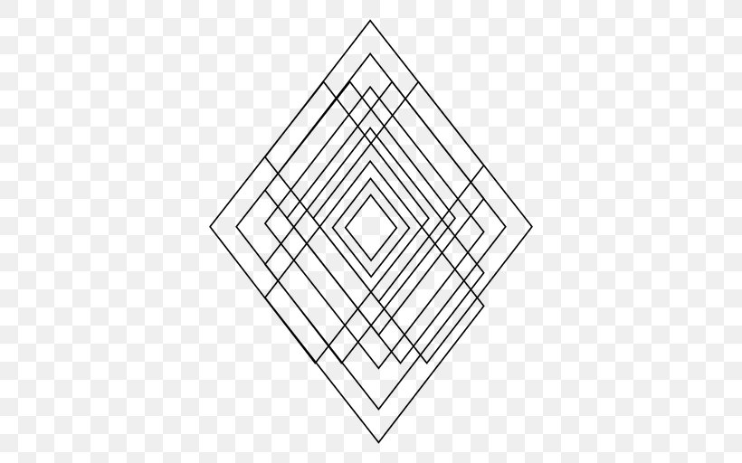 Symmetry Sacred Geometry Rhombus Geometric Shape, PNG, 512x512px, Symmetry, Area, Black And White, Drawing, Geometric Shape Download Free