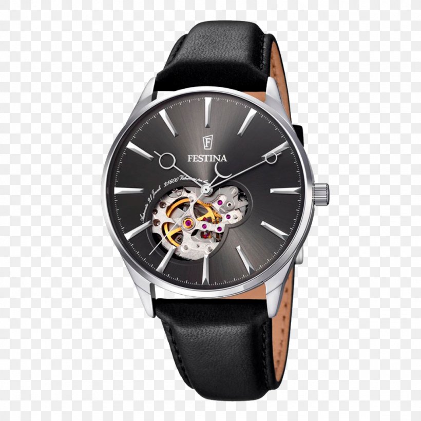 Festina Automatic Watch Miyota 8215 Clock, PNG, 1024x1024px, Festina, Automatic Watch, Bracelet, Brand, Chronograph Download Free
