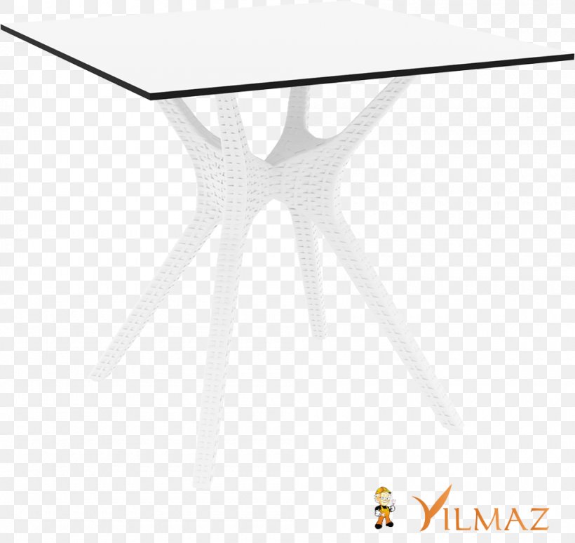 Line Angle, PNG, 1000x944px, White, Furniture, Outdoor Furniture, Outdoor Table, Rectangle Download Free