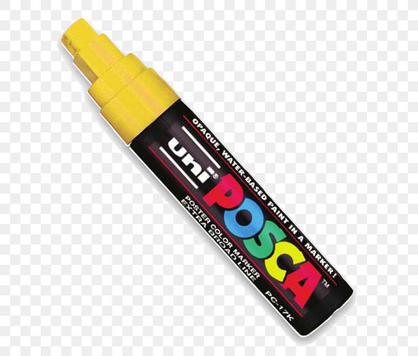 Marker Pen ポスカ Paint Marker Pens Uni Posca Marker PC-7M, PNG, 700x699px, Marker Pen, Drawing, Eraser, Hardware, Highlighter Download Free