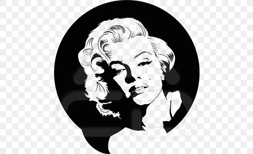 White Dress Of Marilyn Monroe Marilyn Diptych Vector Graphics Silhouette, PNG, 500x500px, Marilyn Monroe, Art, Blackandwhite, Cdr, Drawing Download Free