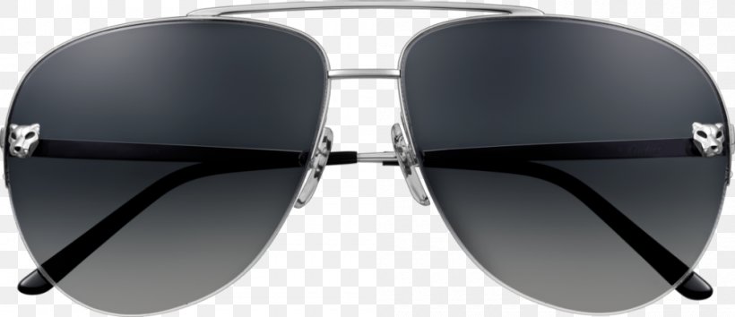 Aviator Sunglasses Cartier Goggles, PNG, 1000x432px, Sunglasses, Aviator Sunglasses, Brand, Cartier, Eyewear Download Free