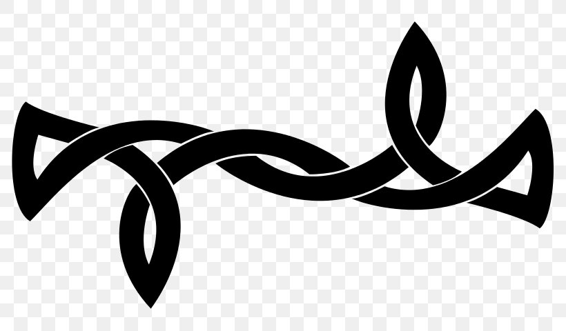 Celtic Knot Celts Clip Art, PNG, 800x480px, Celtic Knot, Art, Black And White, Brand, Celtic Art Download Free