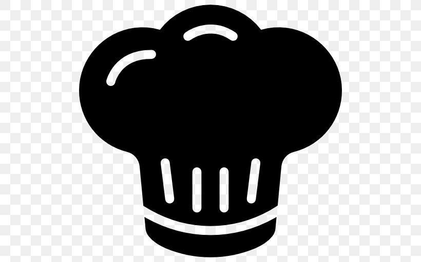 Chef's Uniform Toque Cap, PNG, 512x512px, Chef, Black And White, Cap, Cooking, Hat Download Free