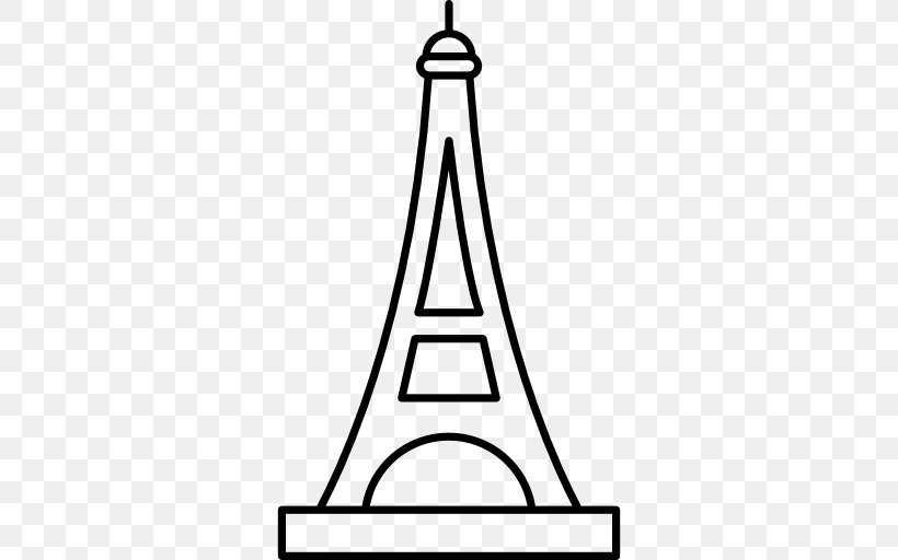 Eiffel Tower Monument, PNG, 512x512px, Eiffel Tower, Architecture, Area, Black And White, Line Art Download Free