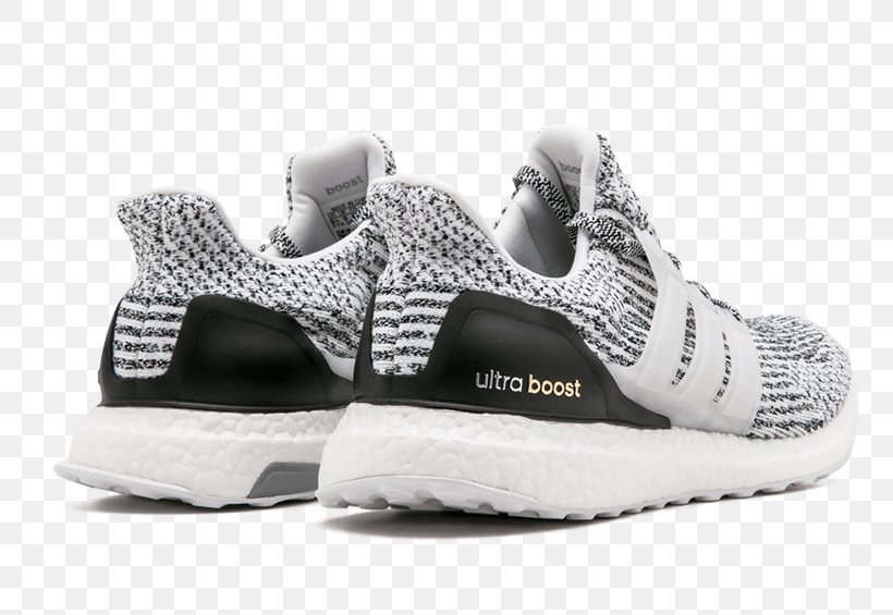 Sports Shoes Adidas Mens Ultra Boost Oreo White / Black Adidas Men's Ultraboost, PNG, 800x565px, Sports Shoes, Adidas, Black, Brand, Color Download Free