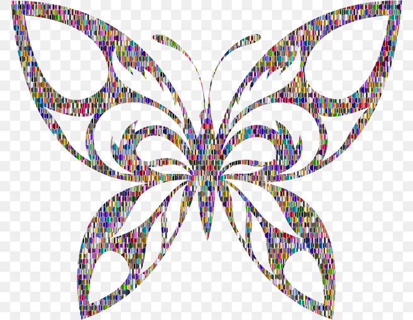 Butterfly Silhouette Clip Art, PNG, 778x636px, Butterfly, Black And White, Chromatic Scale, Decal, Drawing Download Free