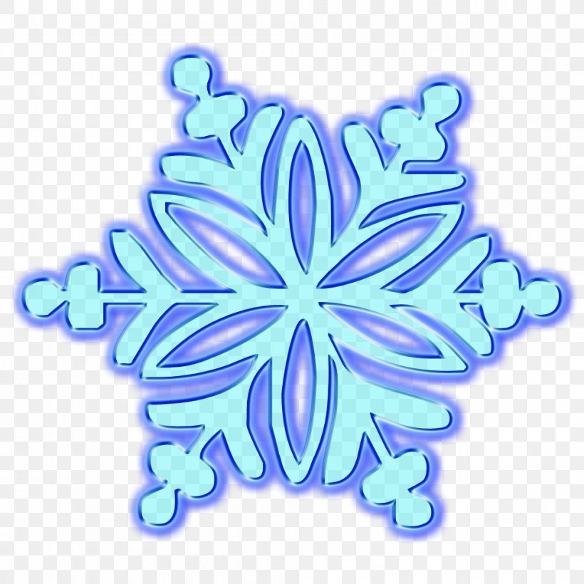 Snowflake Clip Art, PNG, 1000x1000px, Snowflake, Animaatio, Blue, Computer Animation, Electric Blue Download Free