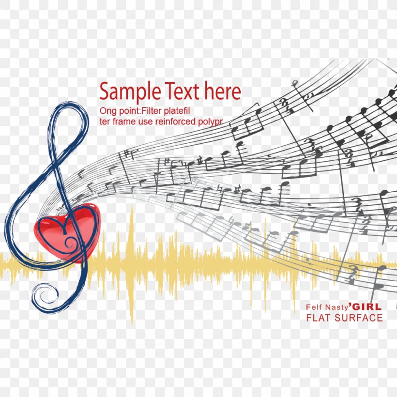 The Musical Town Of Galiewal Musical Note Rhythm, PNG, 1000x1000px, Watercolor, Cartoon, Flower, Frame, Heart Download Free
