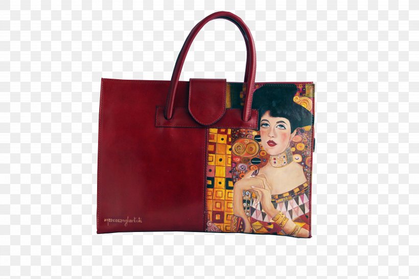 Tote Bag Portrait Of Adele Bloch-Bauer I Zipper Pocket, PNG, 5184x3456px, Tote Bag, Artist, Bag, Brand, Fashion Accessory Download Free