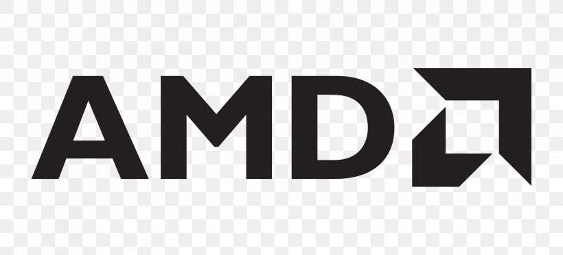 Advanced Micro Devices Logo Intel Central Processing Unit Graphics Cards & Video Adapters, PNG, 3300x1500px, Advanced Micro Devices, Accelerated Processing Unit, Amd Firepro, Amd Fx, Black And White Download Free