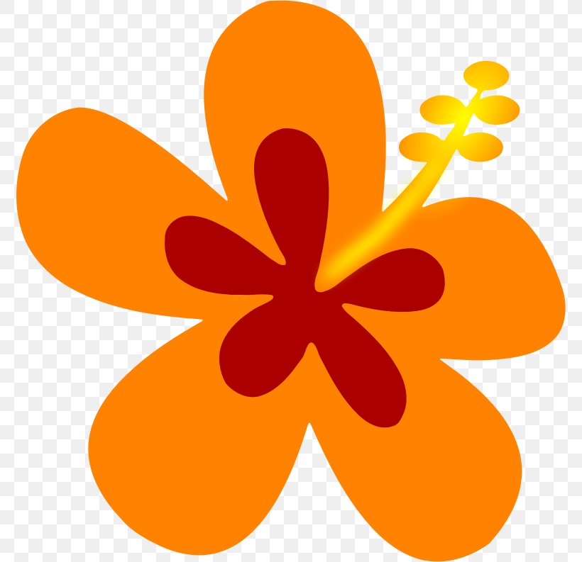 Clip Art Flowering Plant Plants, PNG, 774x793px, Flowering Plant, Flora, Flower, Orange, Petal Download Free