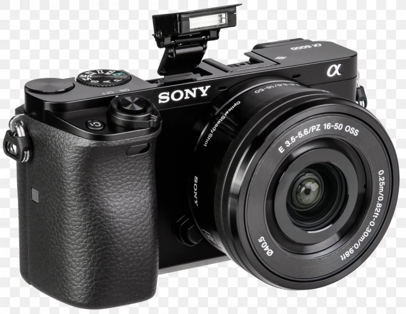 Sony α5000 Sony Alpha 6300 Mirrorless Interchangeable-lens Camera 索尼, PNG, 1200x929px, Sony Alpha 6300, Black, Camera, Camera Accessory, Camera Lens Download Free