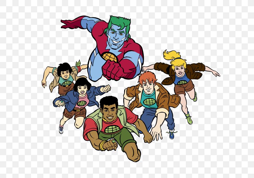 Captain Planet And The Planeteers Television Show Animated Series Turner Broadcasting System, PNG, 643x574px, Captain Planet And The Planeteers, Animated Series, Art, Cartoon, Comics Download Free