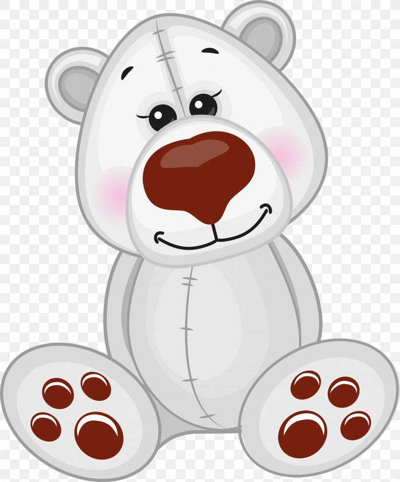 Polar Bear Clip Art, PNG, 3129x3765px, Watercolor, Cartoon, Flower, Frame, Heart Download Free