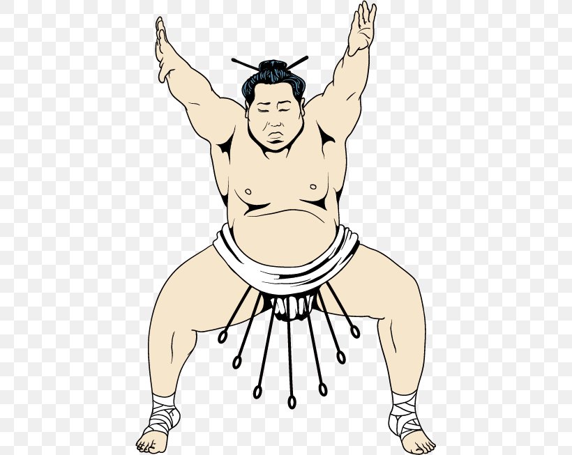 Sumo Wrestling Rikishi, PNG, 432x653px, Watercolor, Cartoon, Flower, Frame, Heart Download Free