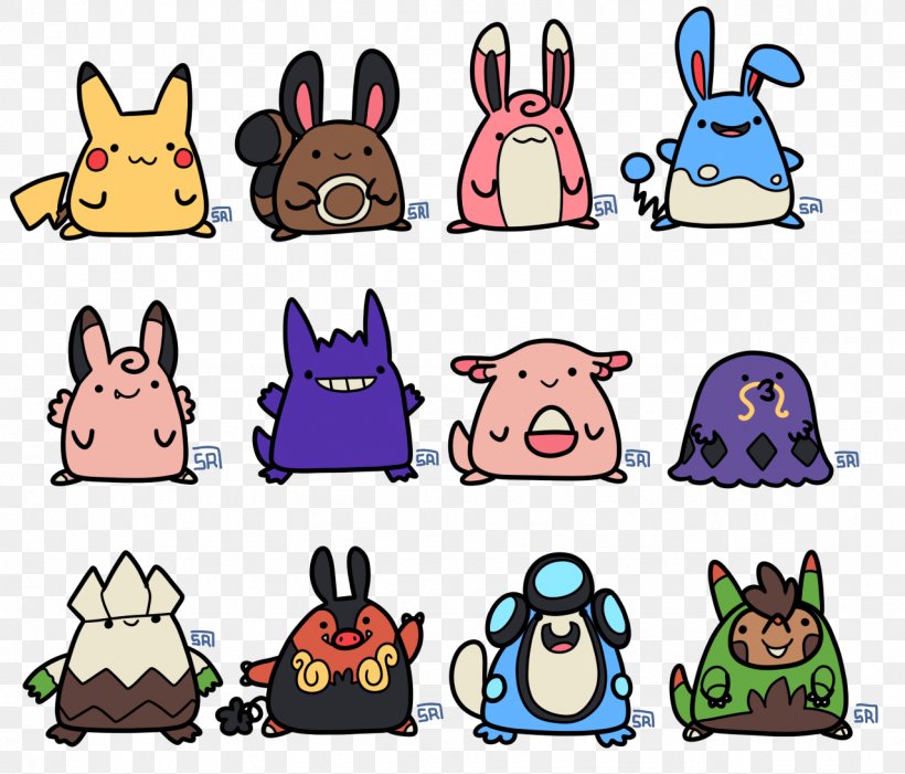 Pokémon Pikachu Clefairy Pokémon Pikachu Azumarill, PNG, 1278x1094px, Pikachu, Animal Figure, Art, Azumarill, Azurill Download Free