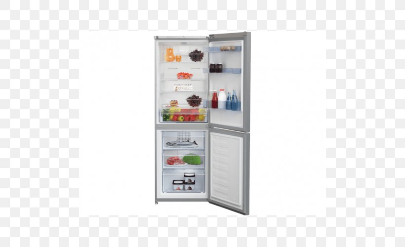 Refrigerator Beko RCNA365E30W Auto-defrost Freezers, PNG, 500x500px, Refrigerator, Autodefrost, Beko, Freezers, Heurekacz Download Free