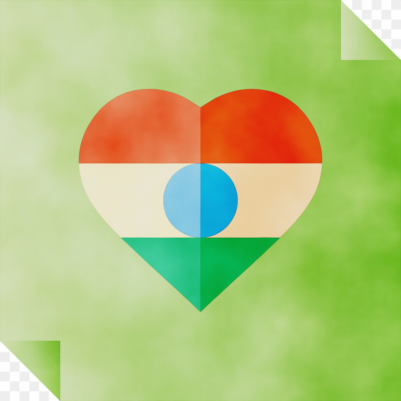 Green Heart Flag Circle Colorfulness, PNG, 3000x3000px, India Republic Day, Circle, Colorfulness, Flag, Green Download Free
