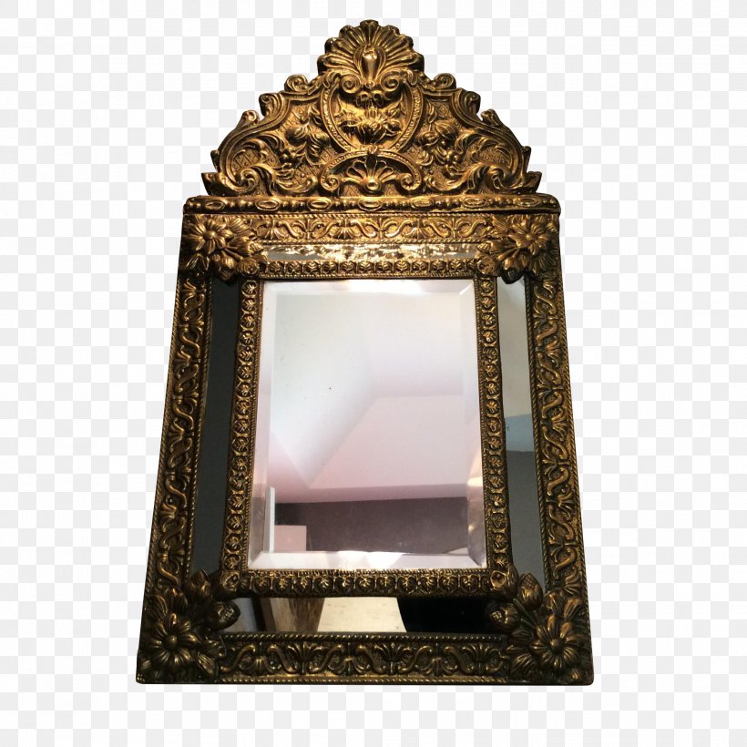 Picture Frames Mirror Repoussé And Chasing Brass Chairish, PNG, 1936x1936px, Picture Frames, Antique, Brass, Chairish, Cots Download Free