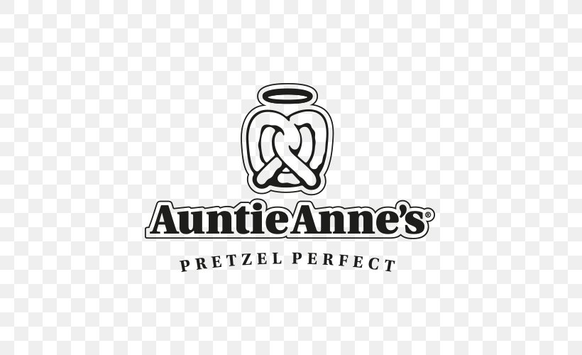 Pretzel Fast Food Bakery Auntie Anne's Shopping Centre, PNG, 500x500px, Pretzel, Area, Baker, Bakery, Black Download Free