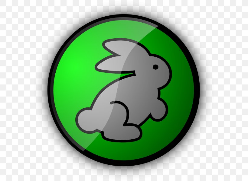Green Rabbit Royalty-free Clip Art, PNG, 600x600px, Green, Art, Blue, Cartoon, Fictional Character Download Free