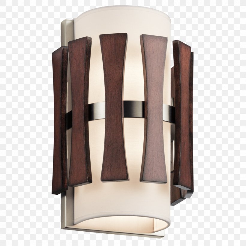 Lighting Sconce Kichler Wood, PNG, 1200x1200px, Light, Ceiling, Ceiling Fixture, Distressing, Electric Light Download Free