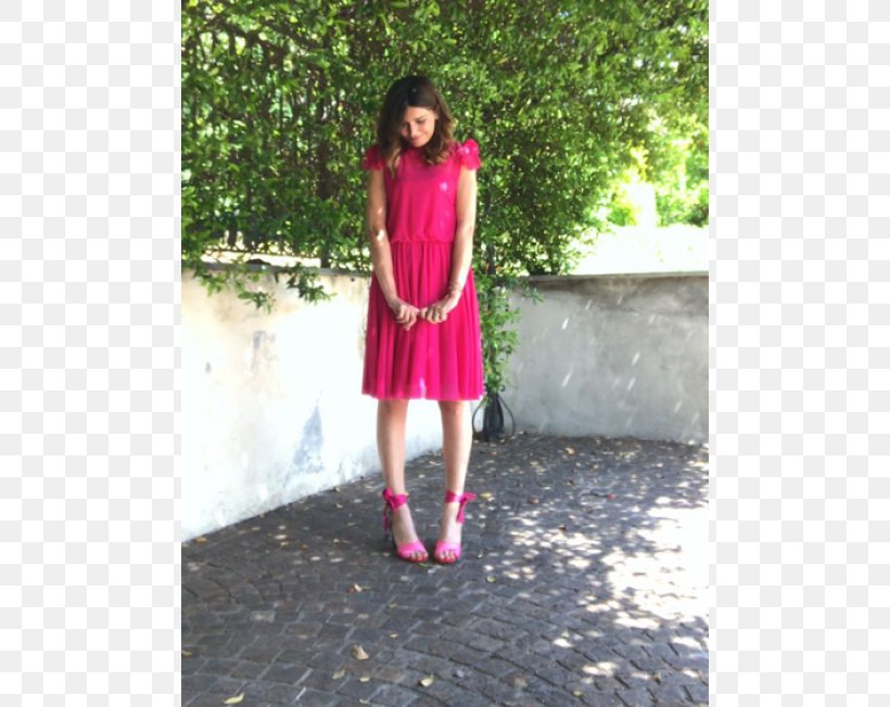 Dress Shoulder Pink M Skirt Outerwear, PNG, 550x652px, Watercolor, Cartoon, Flower, Frame, Heart Download Free