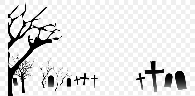 Grave Halloween, PNG, 750x402px, Grave, Black, Black And White, Brand, Halloween Download Free