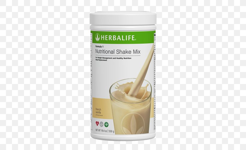 Herbal Center Formula 1 Drink Mix Milkshake Nutrition, PNG, 500x500px, Herbal Center, Calorie, Cream, Dairy Product, Drink Download Free