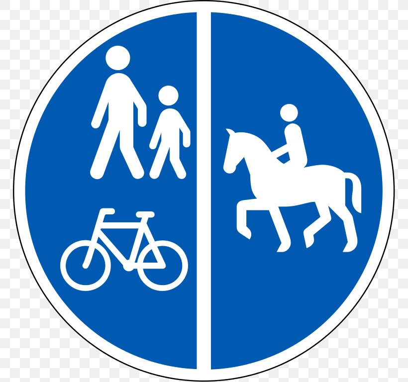 Kombi-Skilte Bicycle Traffic Sign Cycling Segregated Cycle Facilities, PNG, 768x768px, Bicycle, Area, Bike Lane, Blue, Brand Download Free