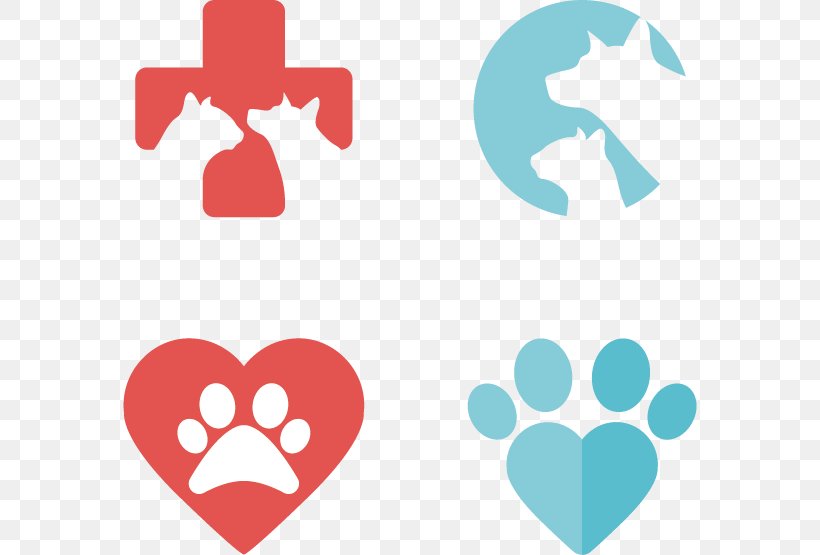 Logo Veterinarian Veterinary Medicine Dog, PNG, 574x555px, Watercolor, Cartoon, Flower, Frame, Heart Download Free