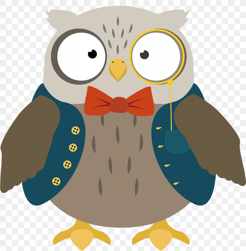 Owl Watercolor Painting Euclidean Vector Illustration, PNG, 1669x1702px, Owl, Artworks, Beak, Bird, Bird Of Prey Download Free