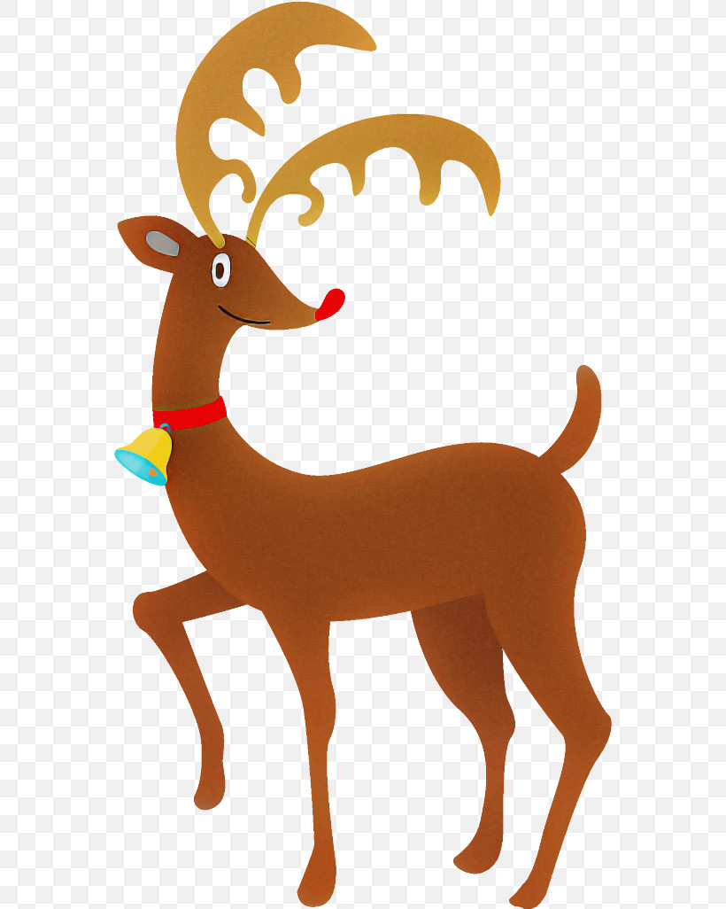 Reindeer Christmas Reindeer Christmas, PNG, 564x1026px, Reindeer, Animal Figure, Antelope, Christmas, Christmas Reindeer Download Free