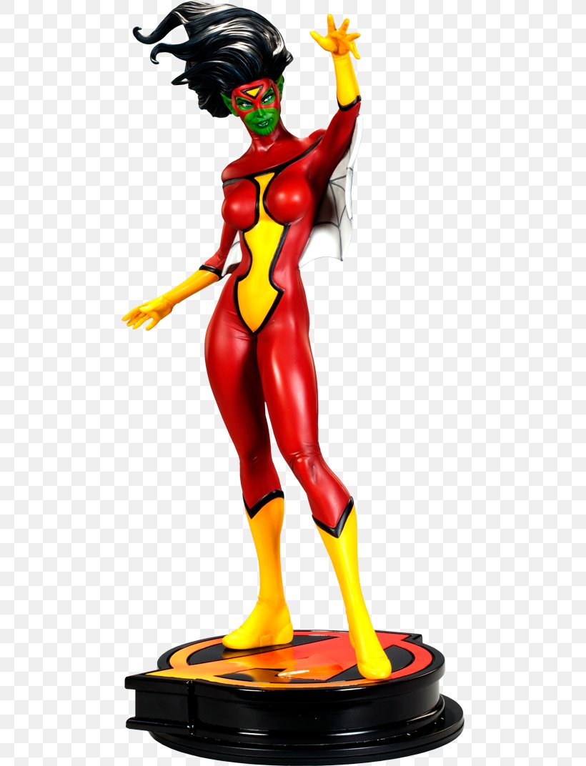 Spider-Woman Superhero Marvel Comics Sideshow Collectibles Spider-Girl, PNG, 480x1072px, Spiderwoman, Action Figure, Avengers, Comics, Fictional Character Download Free