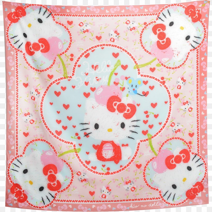 Hello Kitty Sanrio Puroland Scarf My Melody, PNG, 1500x1500px, Hello Kitty, Cuteness, Doll, Kawaii, Little Twin Stars Download Free