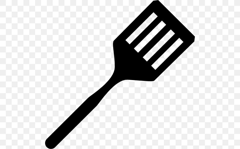 Kitchen Utensil Tool Spatula Fork, PNG, 512x512px, Kitchen Utensil, Black And White, Brush, Chef, Cooking Download Free